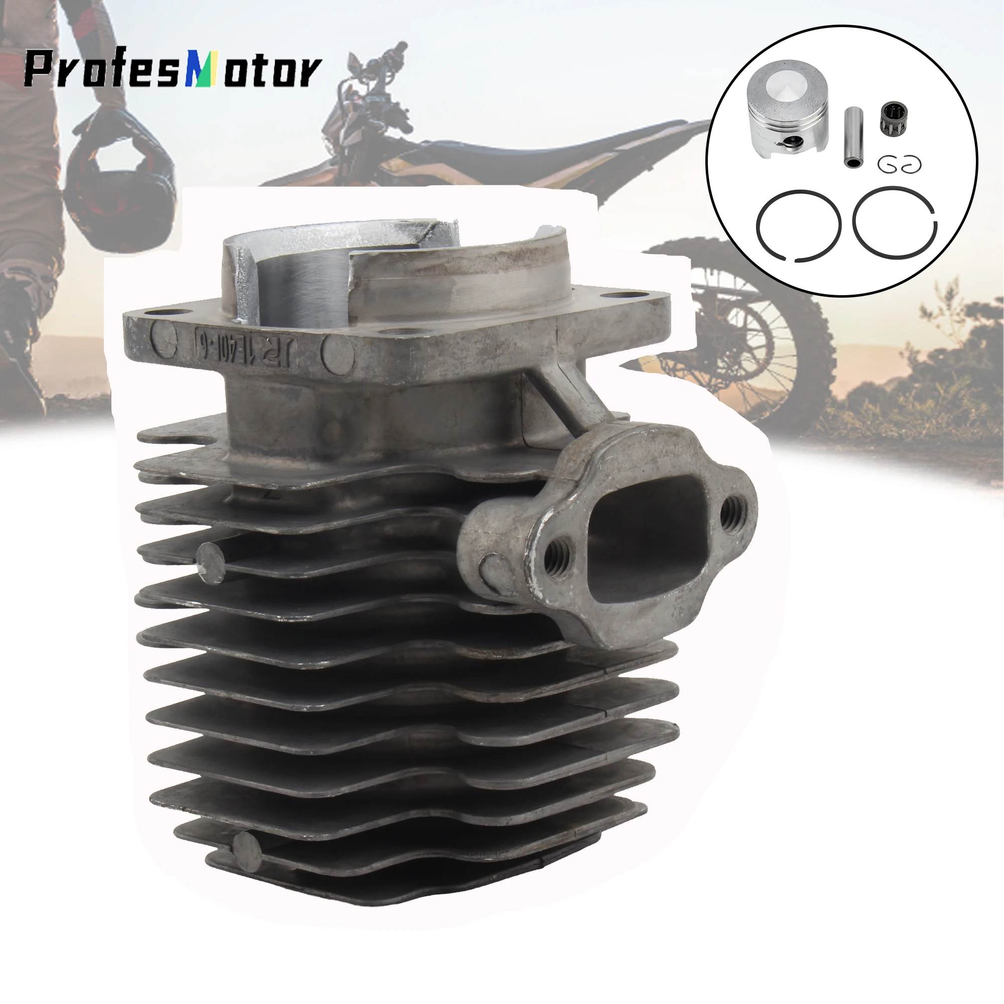 

Mini Moto 40mm Cylinder 10mm Piston Kit For 47cc 2 Stroke Engine Pocket Dirt Bike ATV Quad Minimoto Go Kart Scooter Accessories
