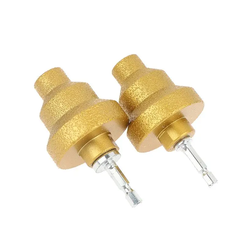 1Pc/2Pcs Diamond Brazed Step Hole Reamer Sharp Hard Edge Multifunctional Hole Opener For Angle Grinder Tile Marble Granite Drill
