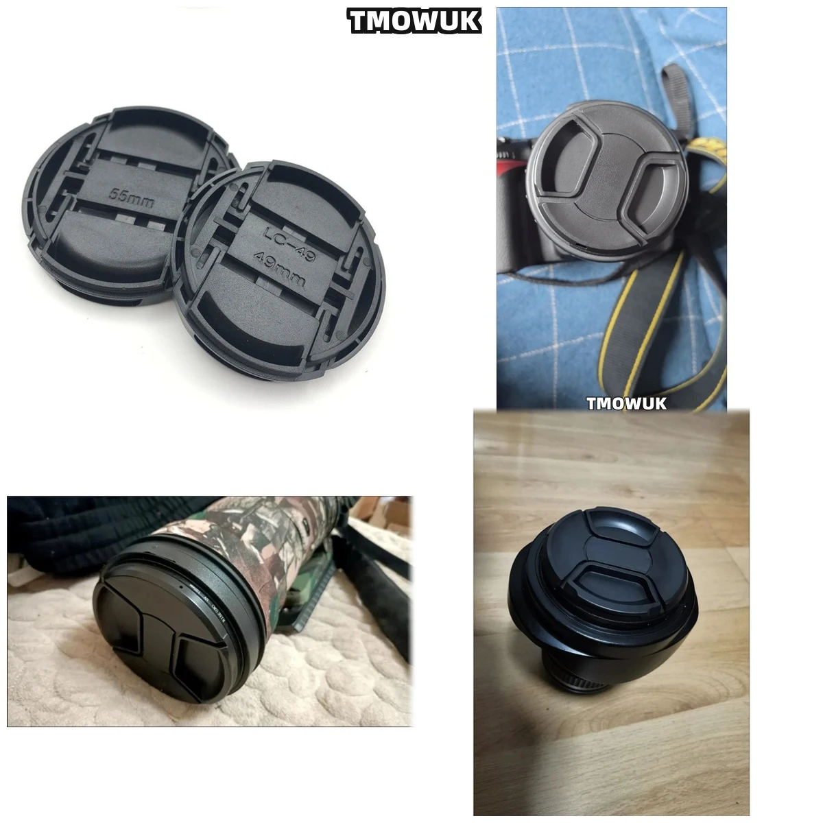 

For Sigma DP0 SD15 SD9 Fp SD1 Merrill SA - 300 DP2 Quattro BF Fp L Camera Lens Cap Protective Cover Center Pinch Snap-on 49mm 52