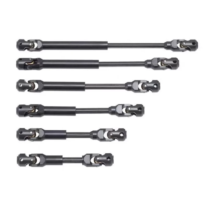 Heavy Duty Cardan Shaft Iternal Spline Driveshaft For 1/10 RC Crawler Engineering Truck LCG Cheater Rigs TRX4 90046 SCX10 Parts