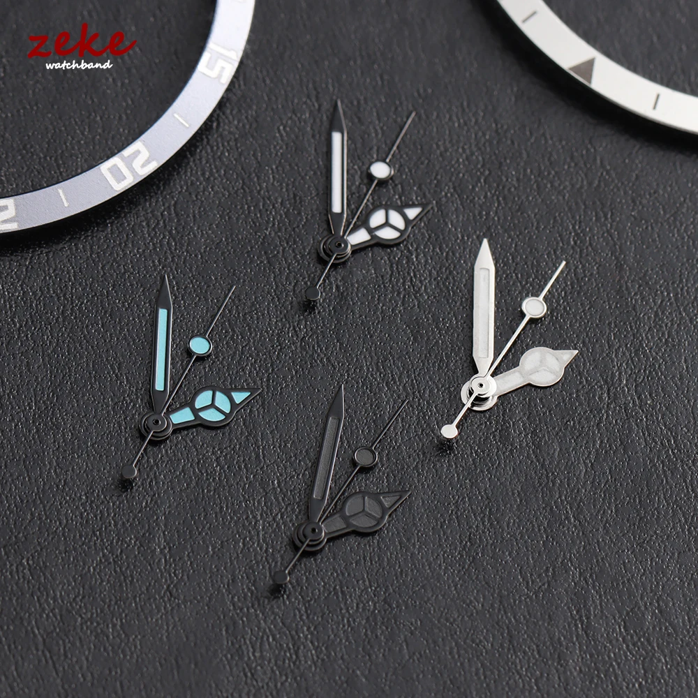 High Quality Watch Hands Green Luminous Hands Suitable for NH35 NH36 4R 7S ETA 2836 2824/8205 8215 Movements Watch Accessories