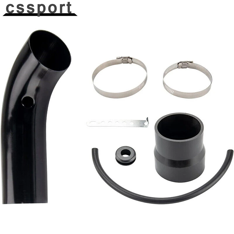 

3" Cold Air Intake Filter Induction Kit Pipe Power Flow Hose System US New