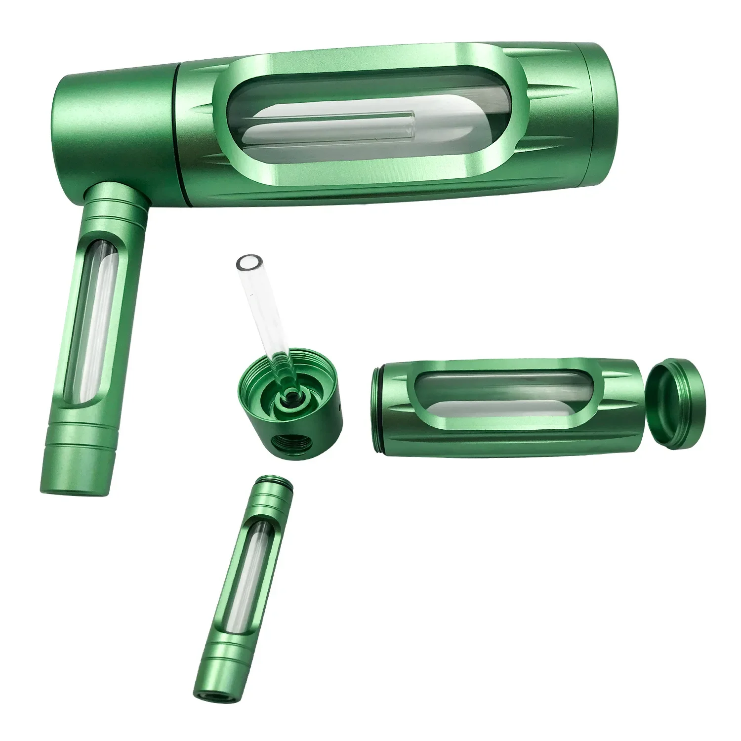 Premium Glass Pipe Metal Pipe for Garden Fire New 150mm Portable Aluminum Alloy