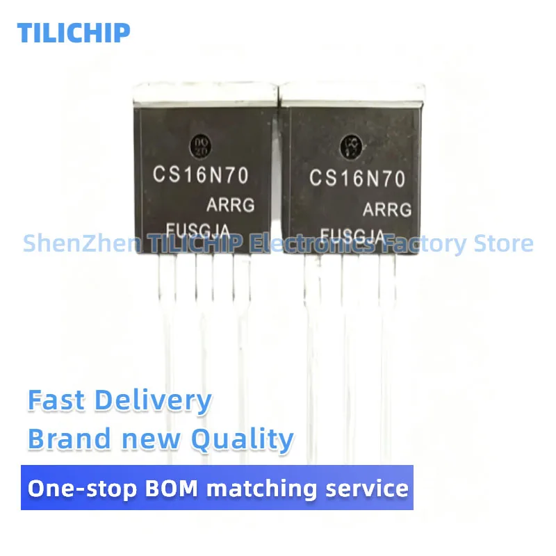 10PCS-20PCS Brand new CS16N70 CS16N70ARR-G TO-262 700V 16A