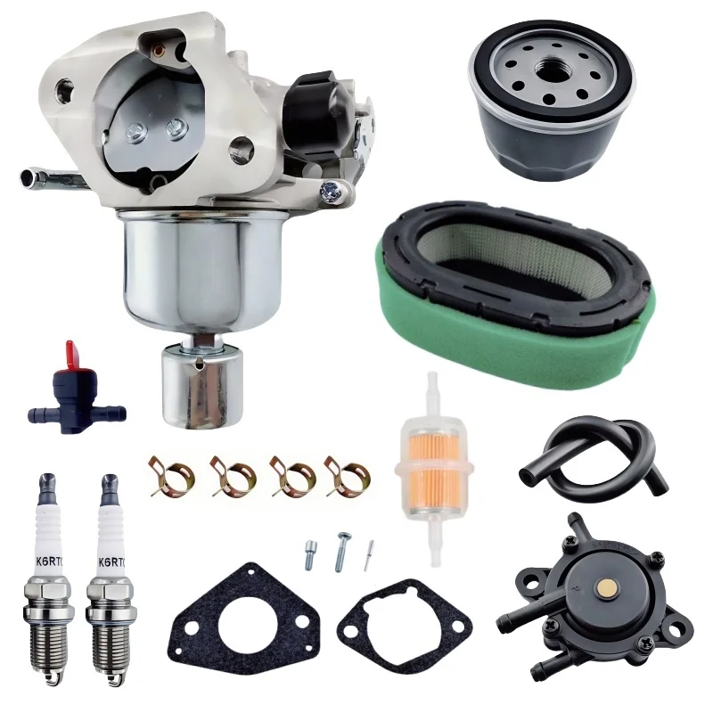 

Carburetor Replacement For Kohler KT725 KT740 KT745, Include Air Filter, Fuel Pump, Oil Filter parts, Replace 32-853-67-S