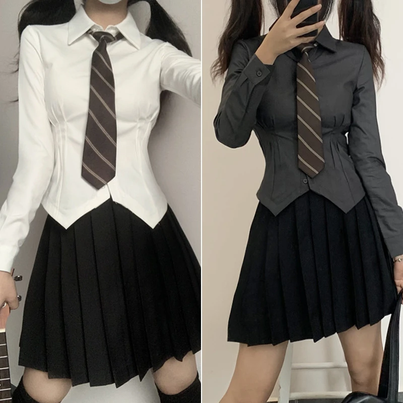 Camisa de manga curta estilo coreano feminina, fina, branca, sexy, escritório, cintura, blusa apertada feminina, túnicas, roupas de verão, tops, novo, 2021