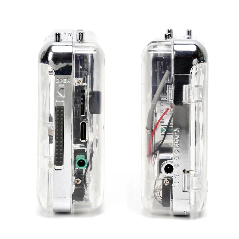 Y1UB Clear for Shell  Audio Music Cassette Tape to MP3 Digital Converter Player Convert  Tape To MP3 Converter