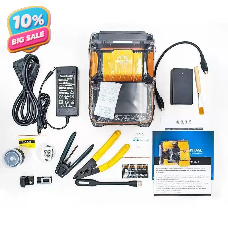 

Wholesale Ai 9 Fiber Optic Fusion Splicer Ai-9 Fiber Optic Splicing Machine For FTTH Fiber Optic Splicer Equipment