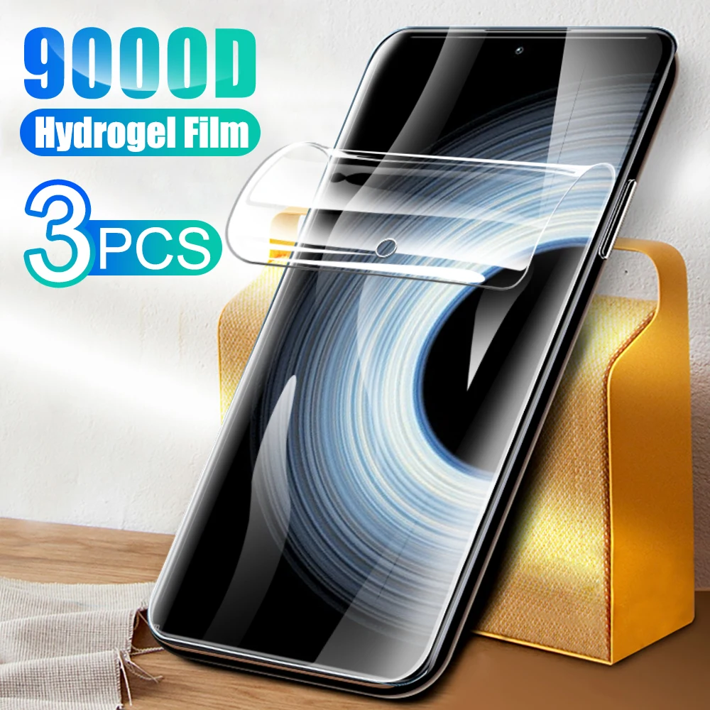 3pcs Hydrogel Film For Xiaomi Redmi K50 Ultra 5G HD Full Cover Protective Soft Film Redmy K50 Extreme Edition K 50Ultra K50Ultra