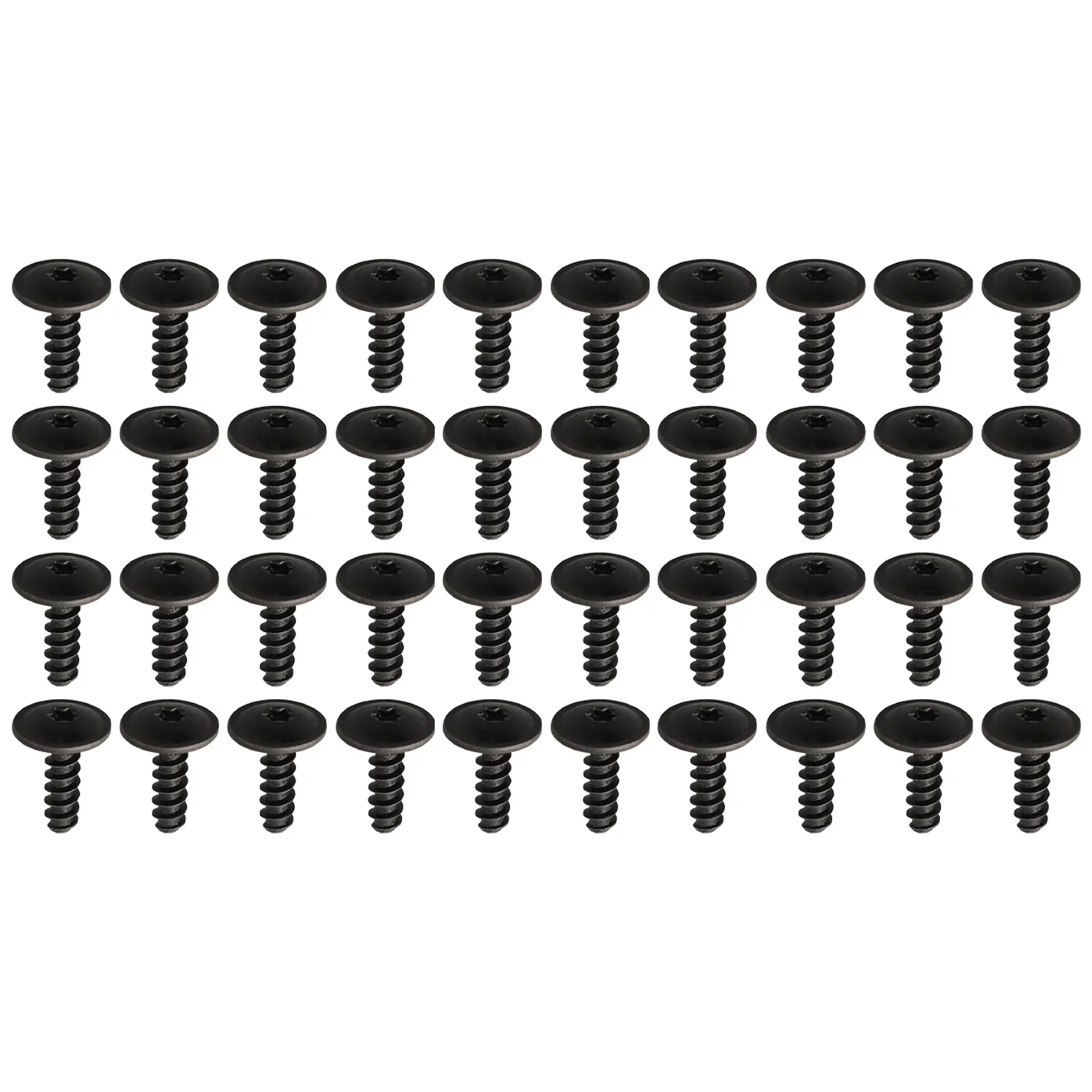 

Clamp Clip Liner Screw Metal N90775001 Parts 40pcs/set Replacement Splash Guard Vehicle 40 Pc 40pcs Accessories Black Fastener