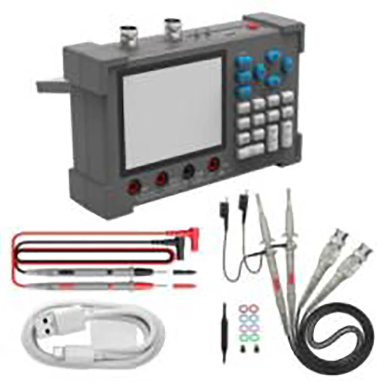 

#63148 DSO3D12 3.2 Inch Desktop Digital Oscilloscope 120M Bandwidth Dual Channel Multimeter and Signal generator 3 in 1