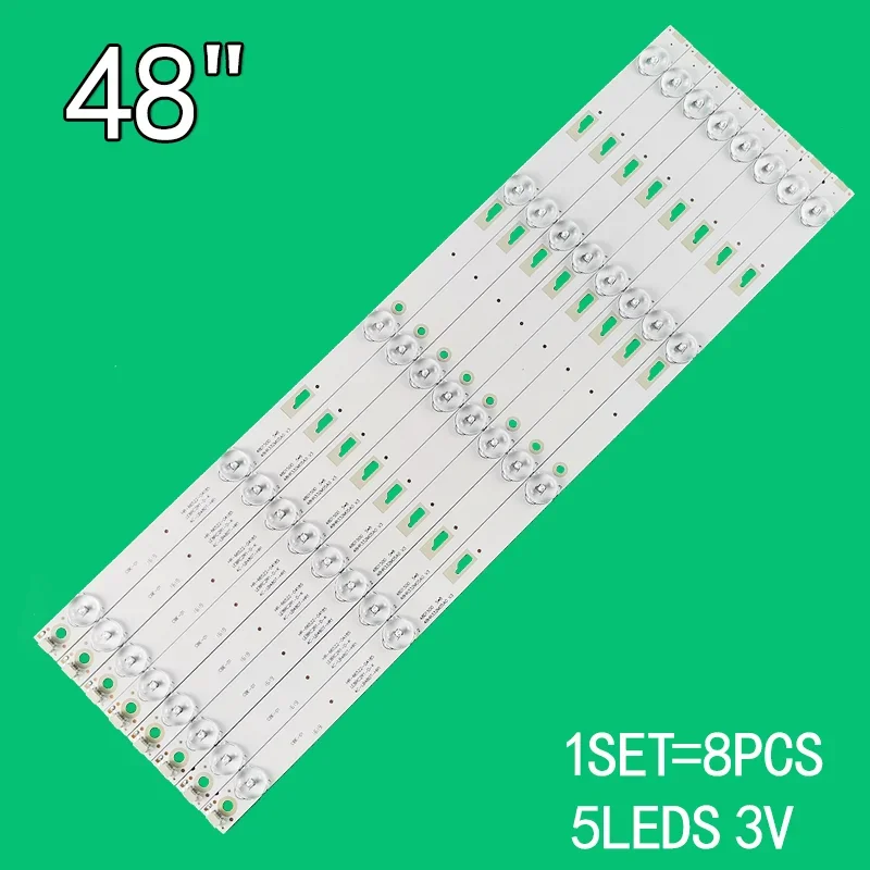 

For 48" LCD TV Monitor backlight strip 4C-LB480T-HR1 48HR332M05A0 V2 48L26CMC 48L2500C 48L2600C 48L25EBC 48D15005 LVF480SSDX