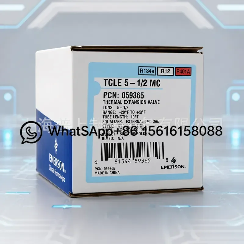 Original Emerson Thermal Expansion Valve TCLE5-1/2MC 7-1/2 MC TCLE9MC Genuine HVAC Refrigeration Parts High Quality