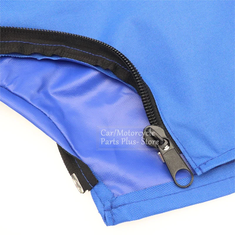 4-Bogen-Bimini-Stiefelüberzug oben, 600D, ohne Rahmen, Yacht-Bootsabdeckung mit Reißverschluss, Anti-UV, wasserdicht, staubdicht, Marine-Zubehör – Detail 3