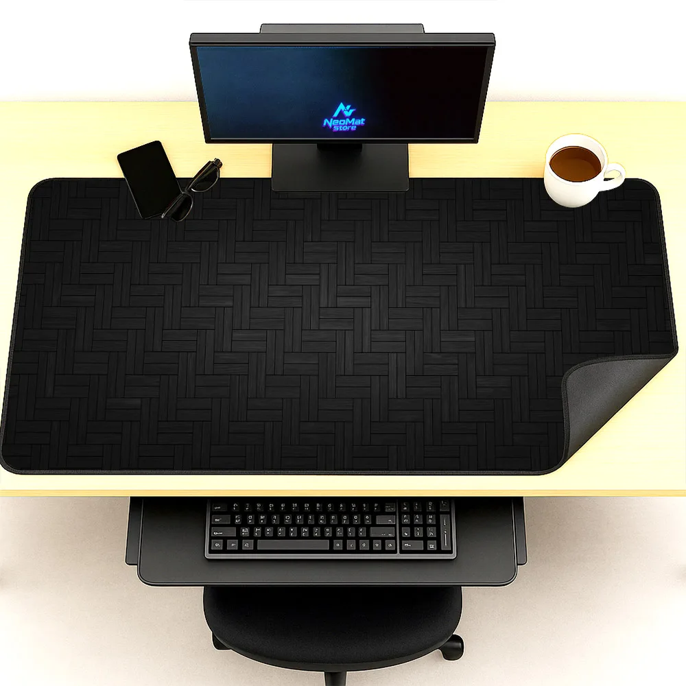 

Очень большой коврик для мыши 160x80, удлинительные коврики для мыши Xxxxxl Коврик для компьютера, черный, 1200x600, противоскользящий, резиновый коврик для компьютерного стола, 100 см