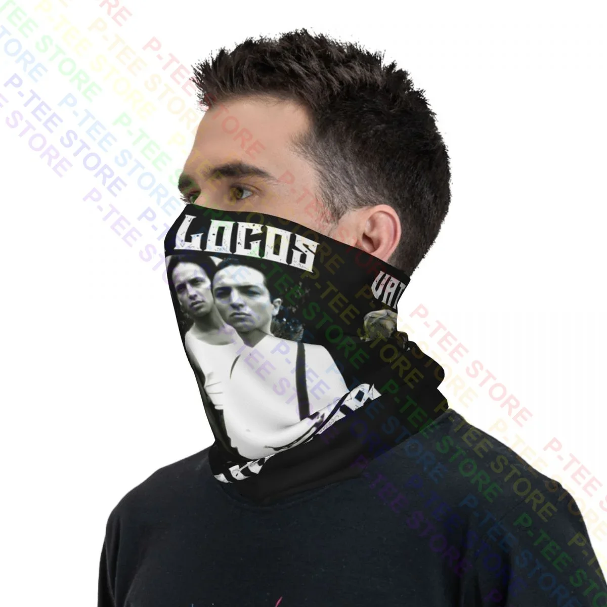 Vatos Locos Forever Blood In Blood Out Bound By Honor Neck Gaiter Bandana Scarf Face Mask Quick Dry