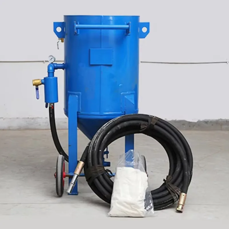 Small Custom Sandblasting Cabinet Multi Specification Optional Sandblaster to Meet Different Workpiece Sizes