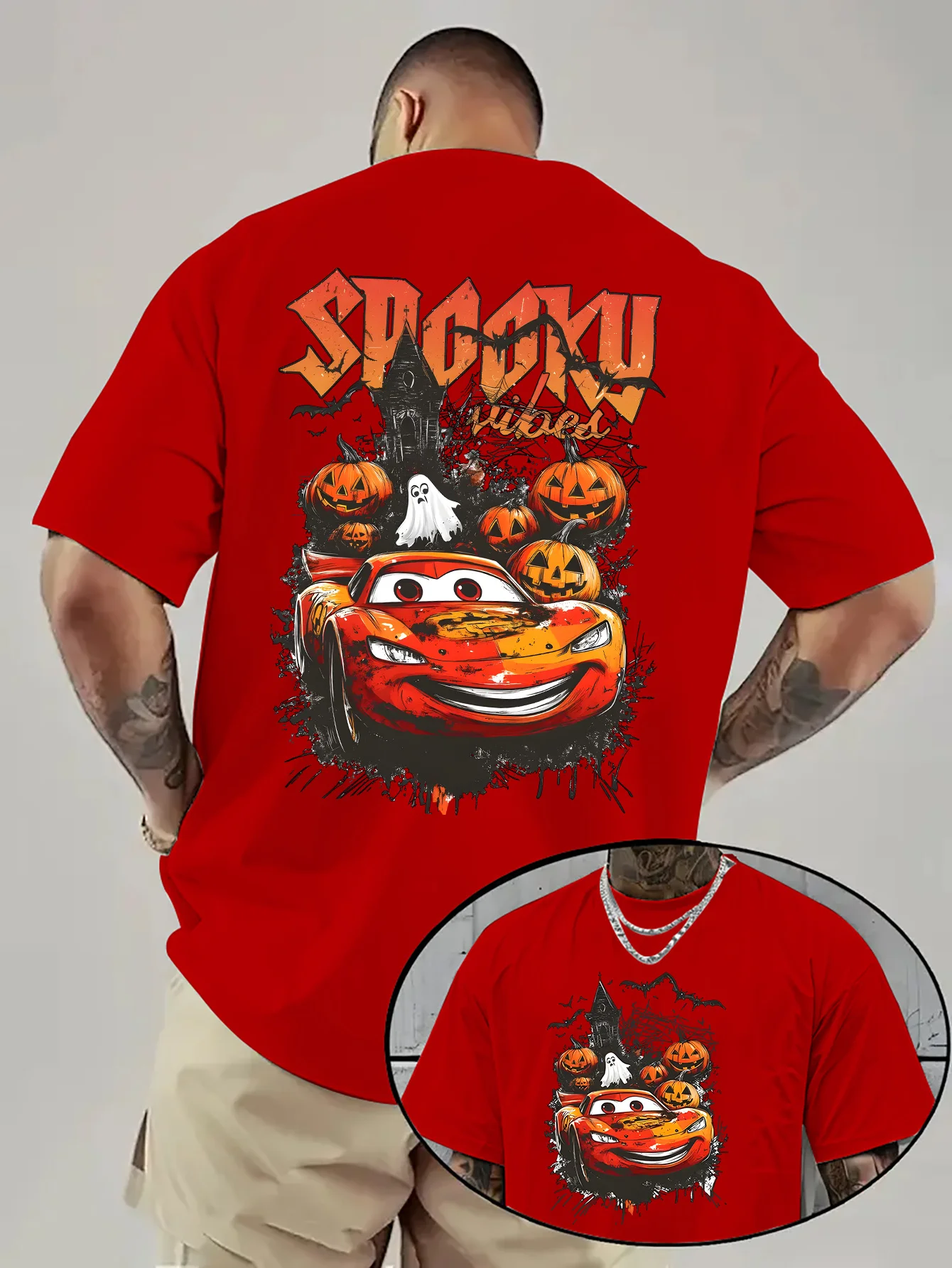 Disney Car Short-Sl…