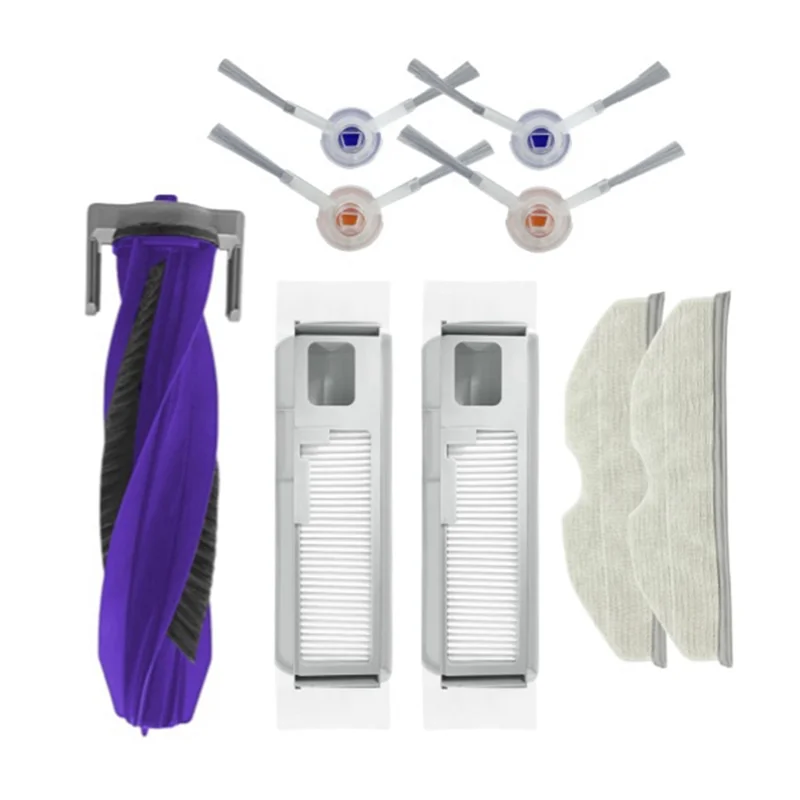A01V-Fit For Narwal Freo X Plus Robot Vacuum Mopping Cloth Roller Side Brush Accessories Spare Parts Mop Cloth