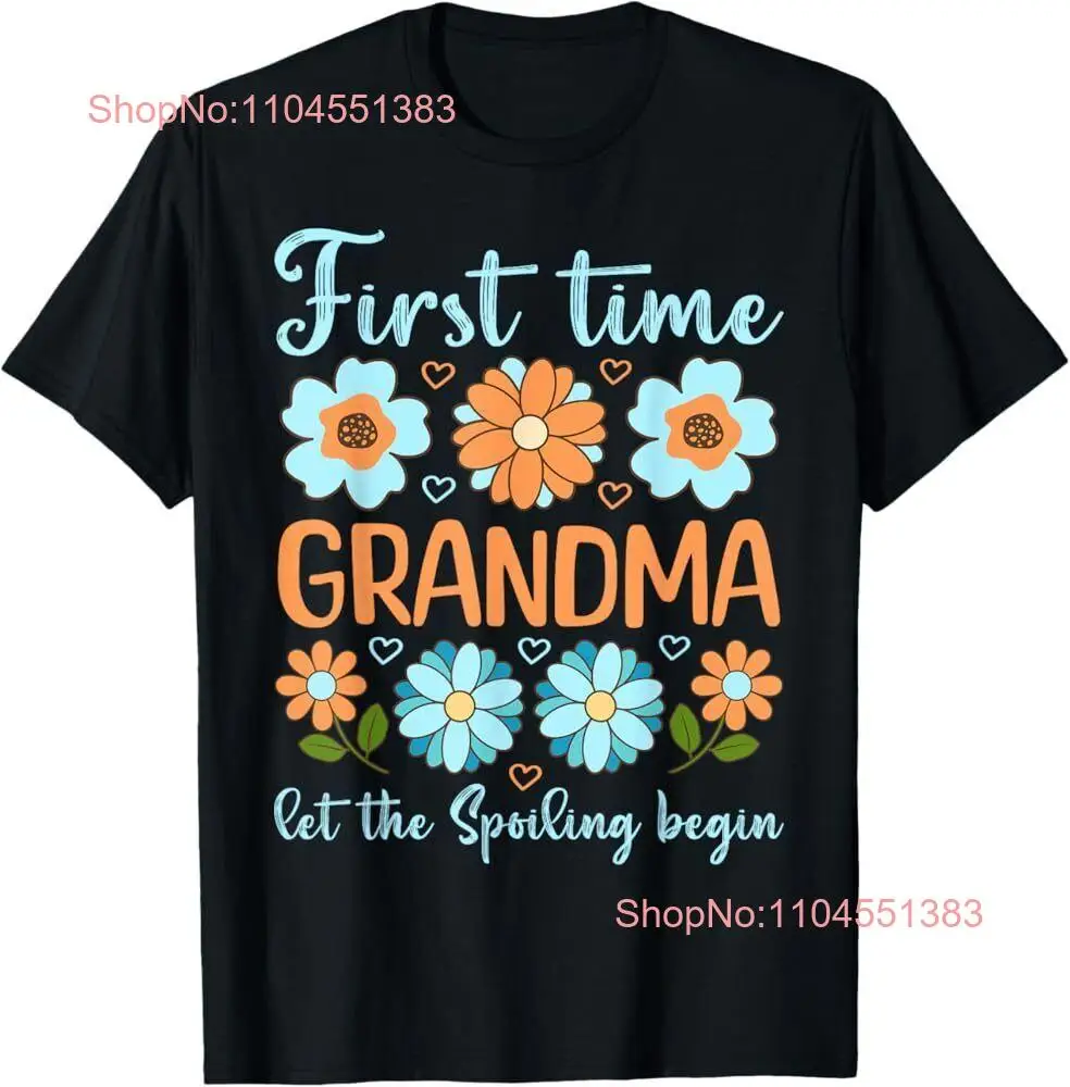 

Футболка «Бабушка в первый раз» Let The Spoiling Begin Soon to be Grandma
