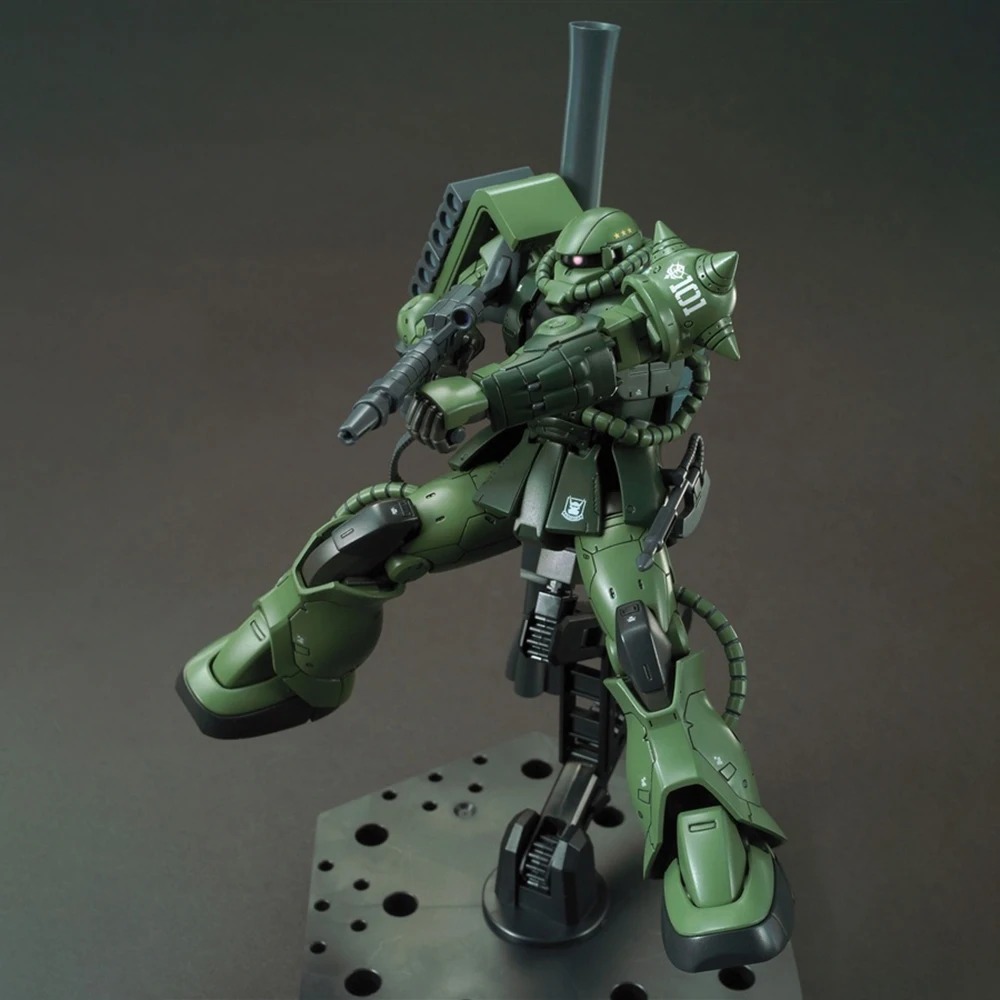 [متوفر] بانداي HG جاندام الأصل MS-06 Zaku II نوع C-6/R6 1/144 مقياس الجمعية عمل نموذج لجسم عدة لعبة الهدايا