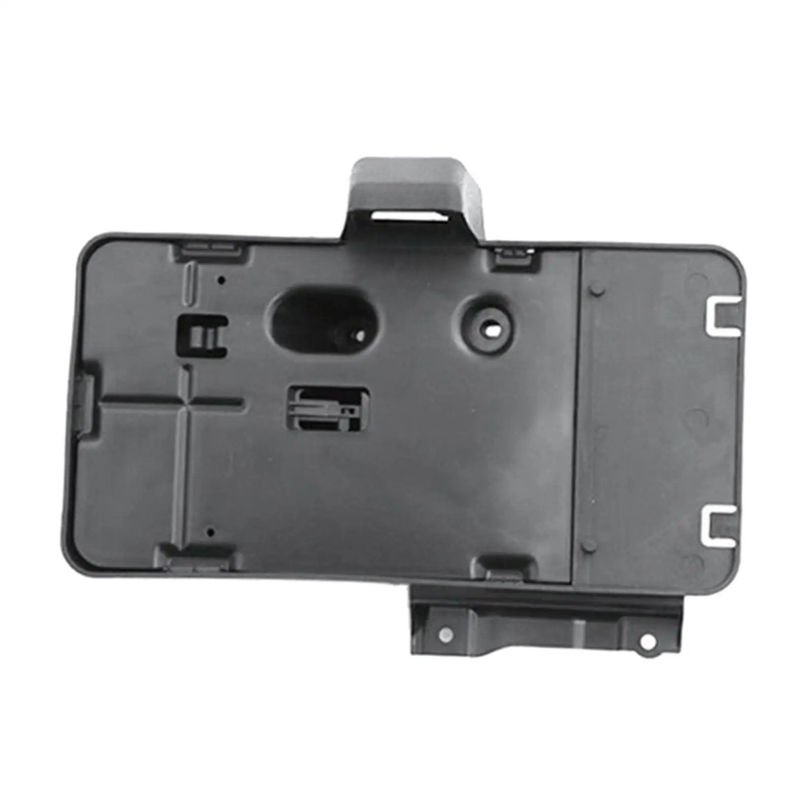 Black License Plate Frame ABS Rear Bracket Custom Vehicle Plate Holder Accessories for Car Plate Installation Kit