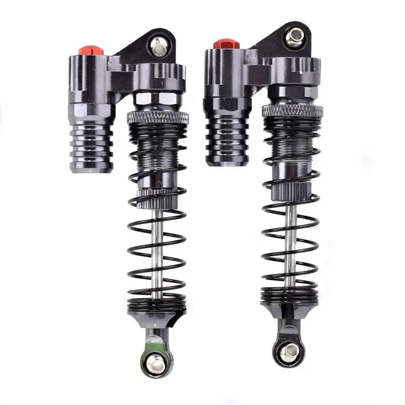 

2 pcs Full Metal RC Piggyback Shock Absorber Hole to hole 90mm for 1/10 RC Crawler Car Trx-4 Axial SCX10 90046 D90 KM2 YF