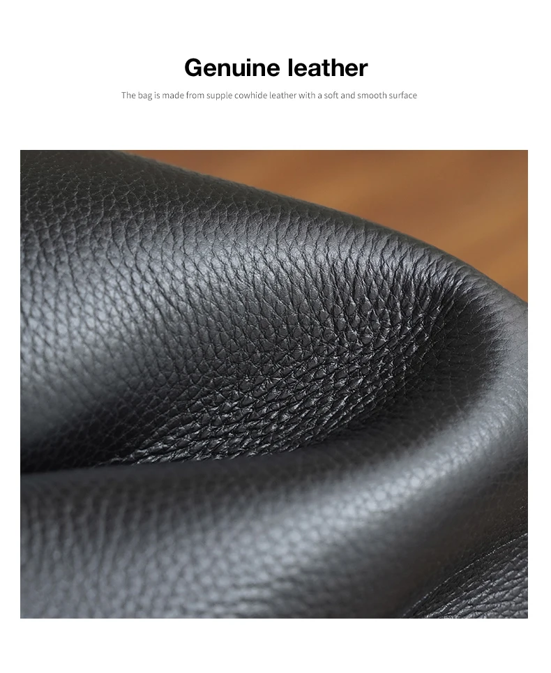 FOXER Damen-Umhängetasche aus echtem Leder, 2026, lässige Lager-Tragetasche, PVC-Umhängetasche für Damen – Detail 13