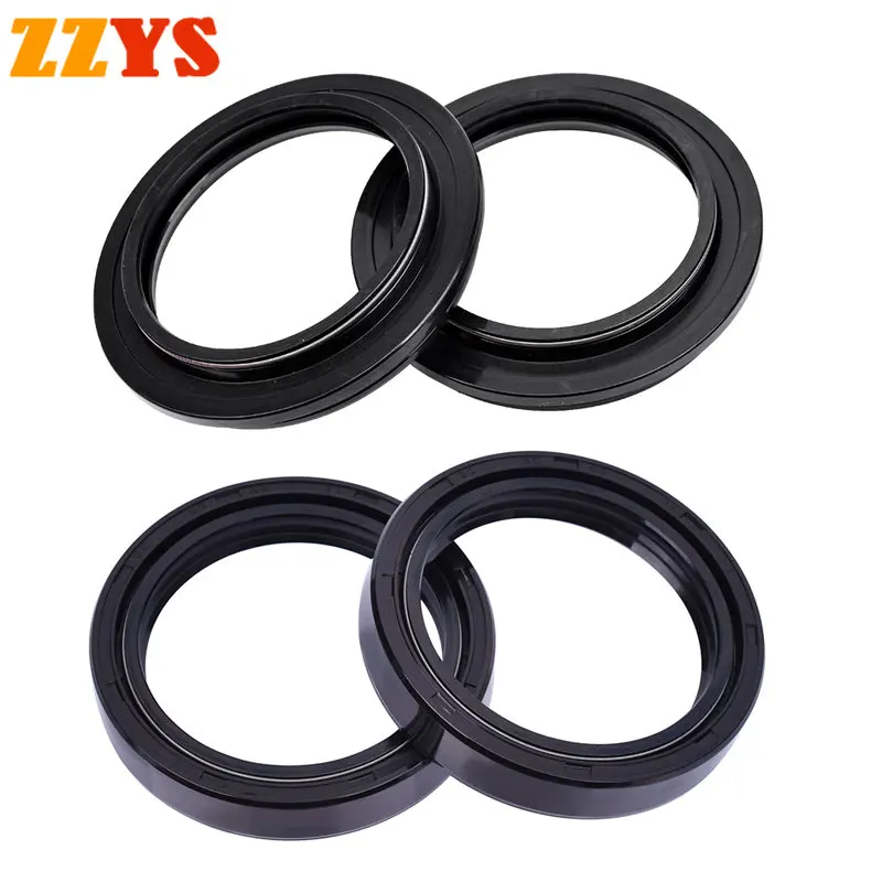 

50x65x11 50*65*11 50 65 11 Motorcycle Rubber Front Shock Absorber Suspension Fork Damper Oil Seal and 50x65 Dust Cover Seals Lip