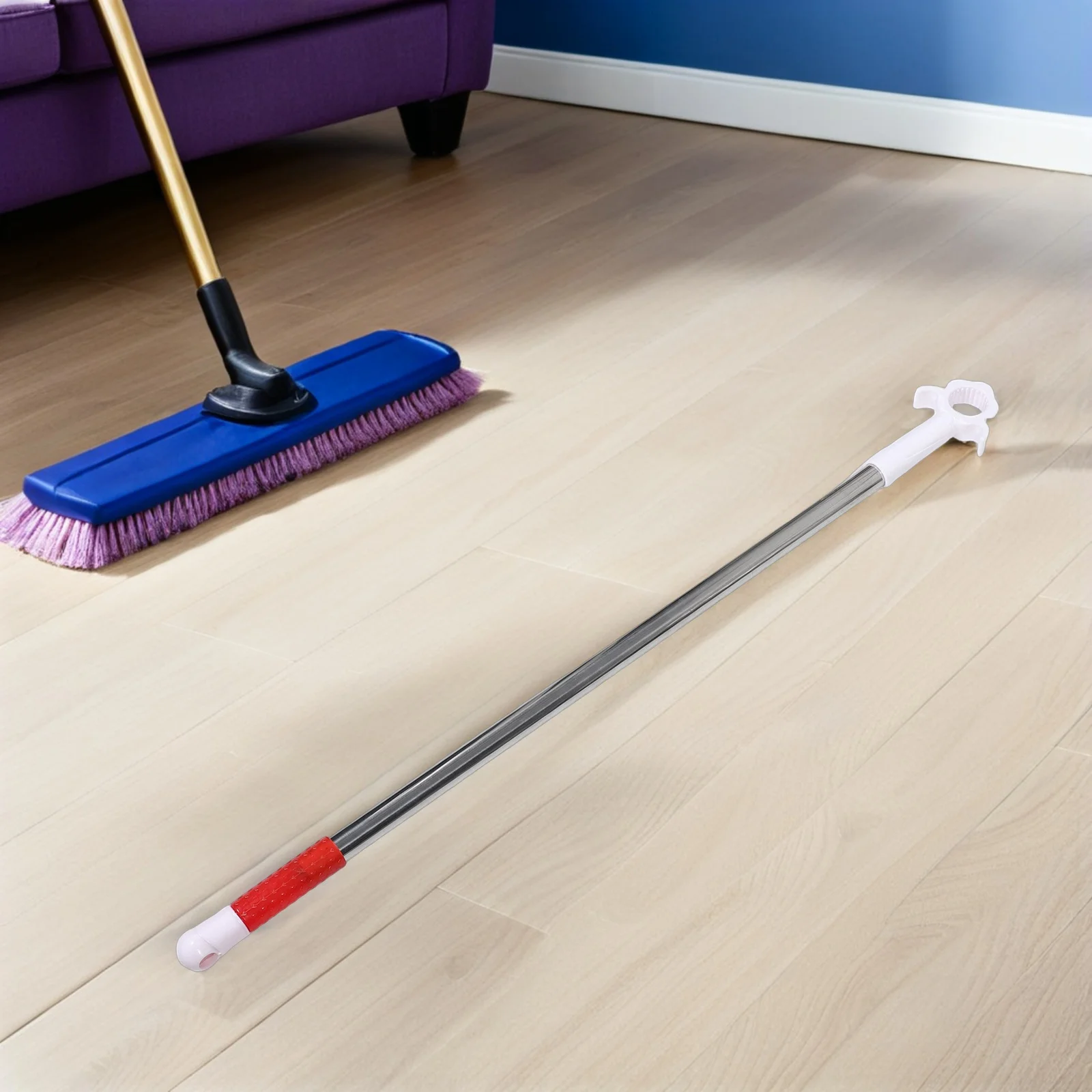 

31 Inch Heavy Duty Window Catch Stick Tool Modern Sleek Design for Safe and Convenient High Window Access in Home Or School