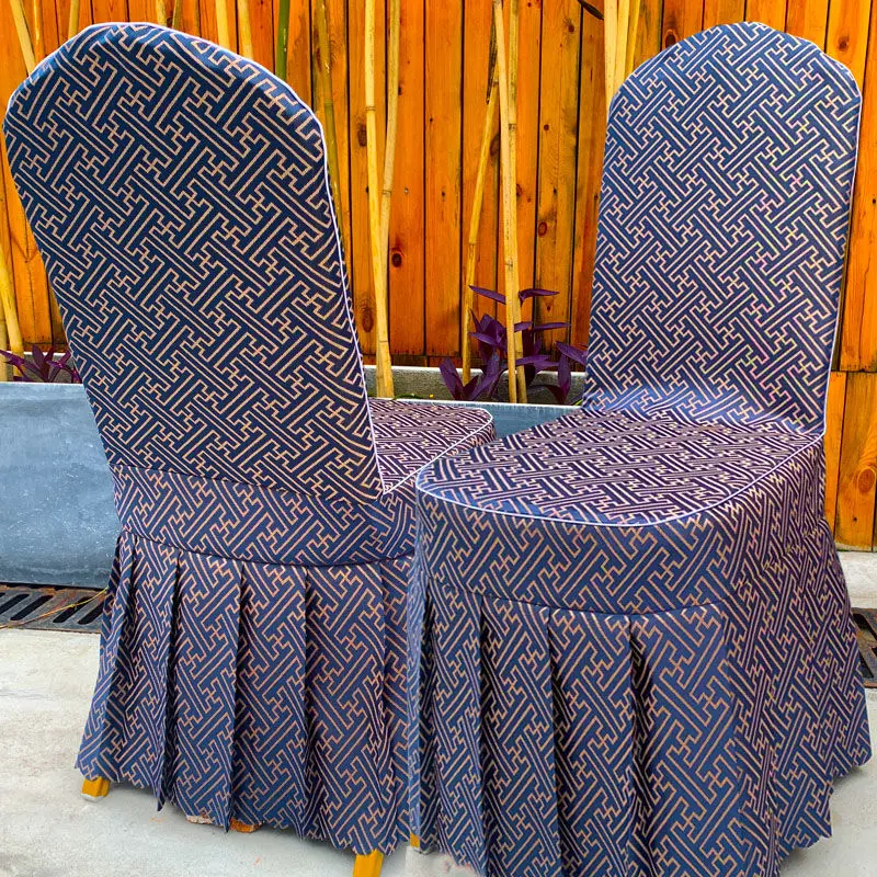 

Hotel Restaurant Dining Table Dining Chair Hotel Banquet General Wood Chair Cover