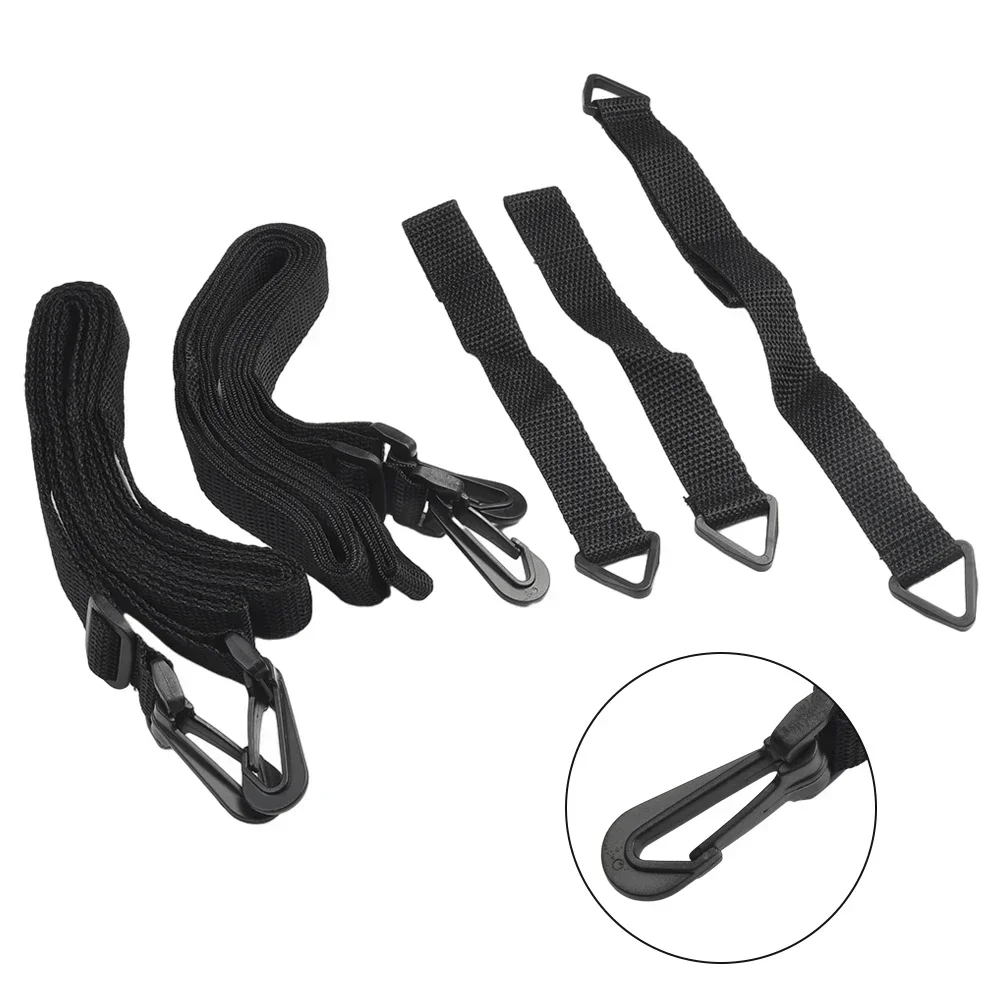 

High Quality Widely Applicable Affordable Brand New Fixed Strap For Parasols Adjustable Black Flexible Polyester