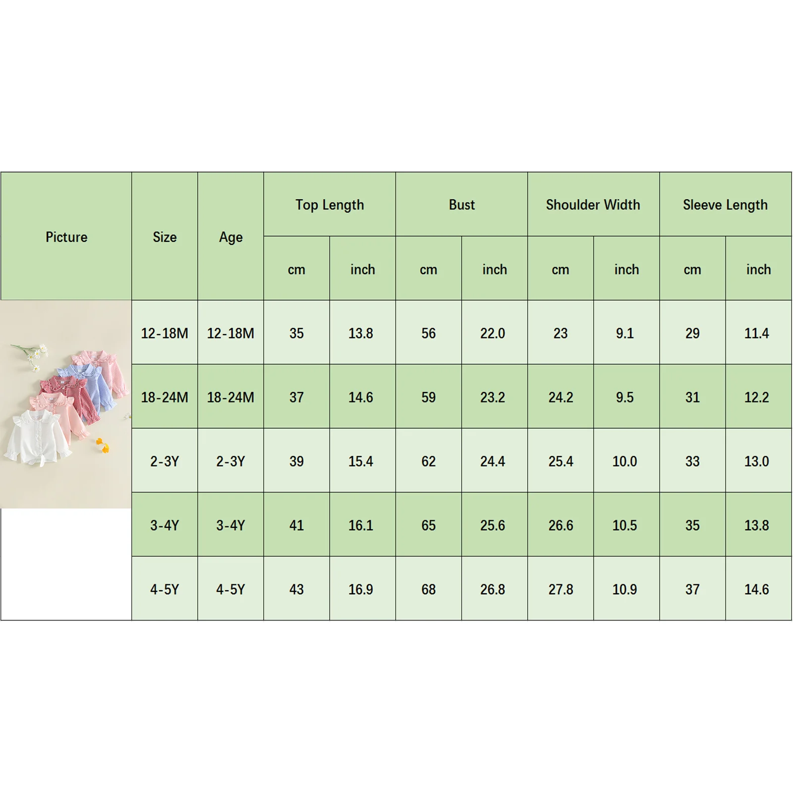 2027 Early Autumn Toddler Baby Girl Shirts Fashion Puff Long Sleeve Doll Collar Button Front Fall Blouse Tops