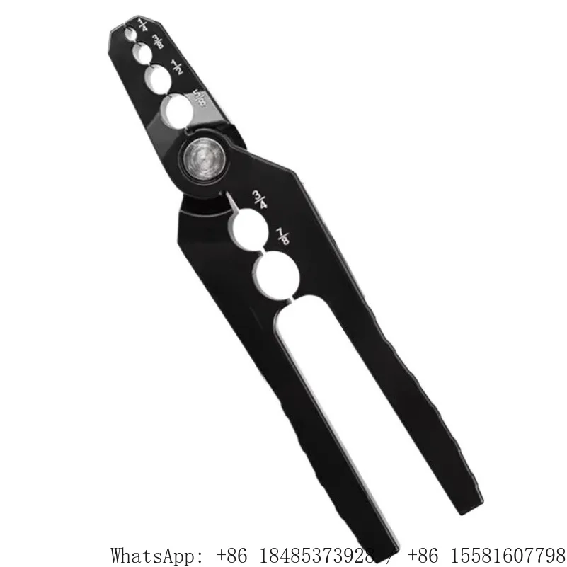 Copper pipe round repair pliers, professional air conditioning pipeline folding correction tool