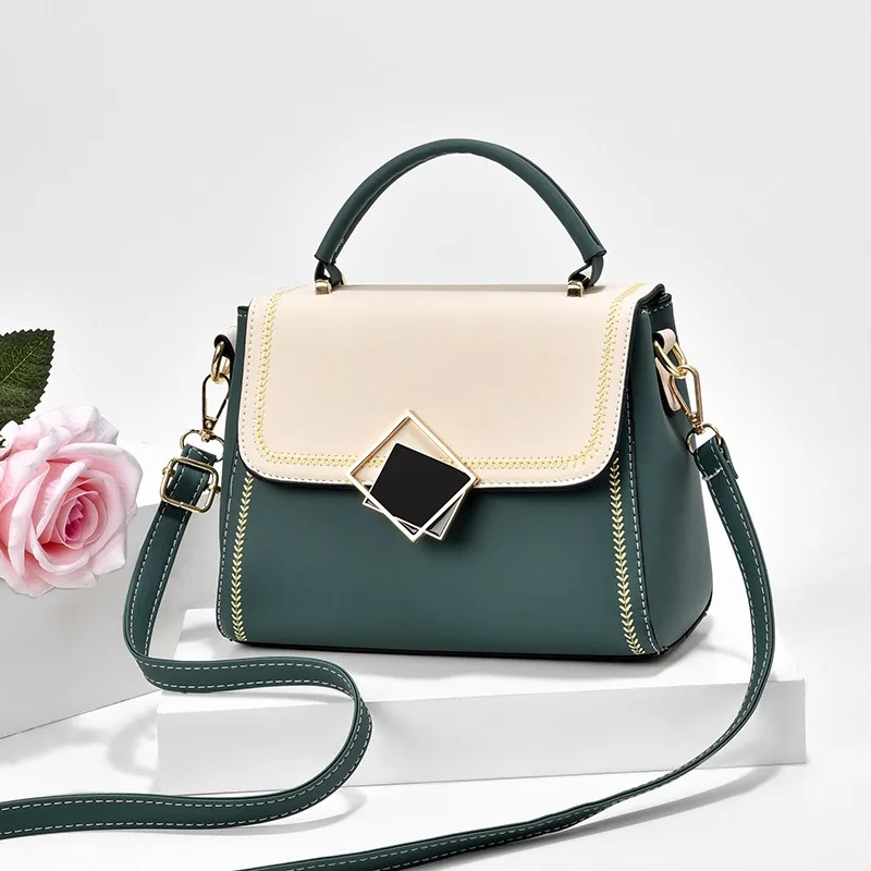 

Bag Women's 2025 New Fashion Handbag Women's Bag Simple One Shoulder Crossbody Bag