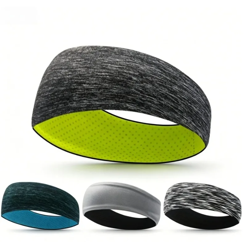 

Non-Slip Sweatband for Men Women Lightweight Quick Dry Tie Headband for Basketball CrossFit & Outdoor Jogging