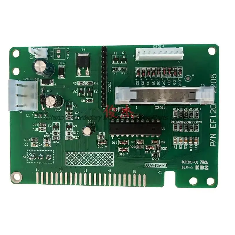 Dahao EF120 Scheda allarme Disconnessione Scheda testata rilevamento linea inferiore 6 pin 9 pin Accessori per macchine da ricamo per computer