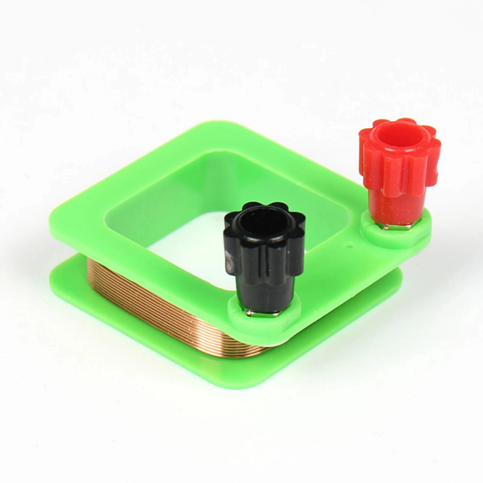 

Квадратная медная катушка для младших школьников, физика, оборудование для электромагнитных экспериментов, аксессуары для магнитной индукции G80