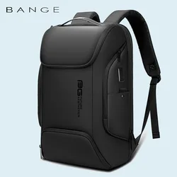 Homens de grande capacidade impermeável USB Laptop Bag, 16 