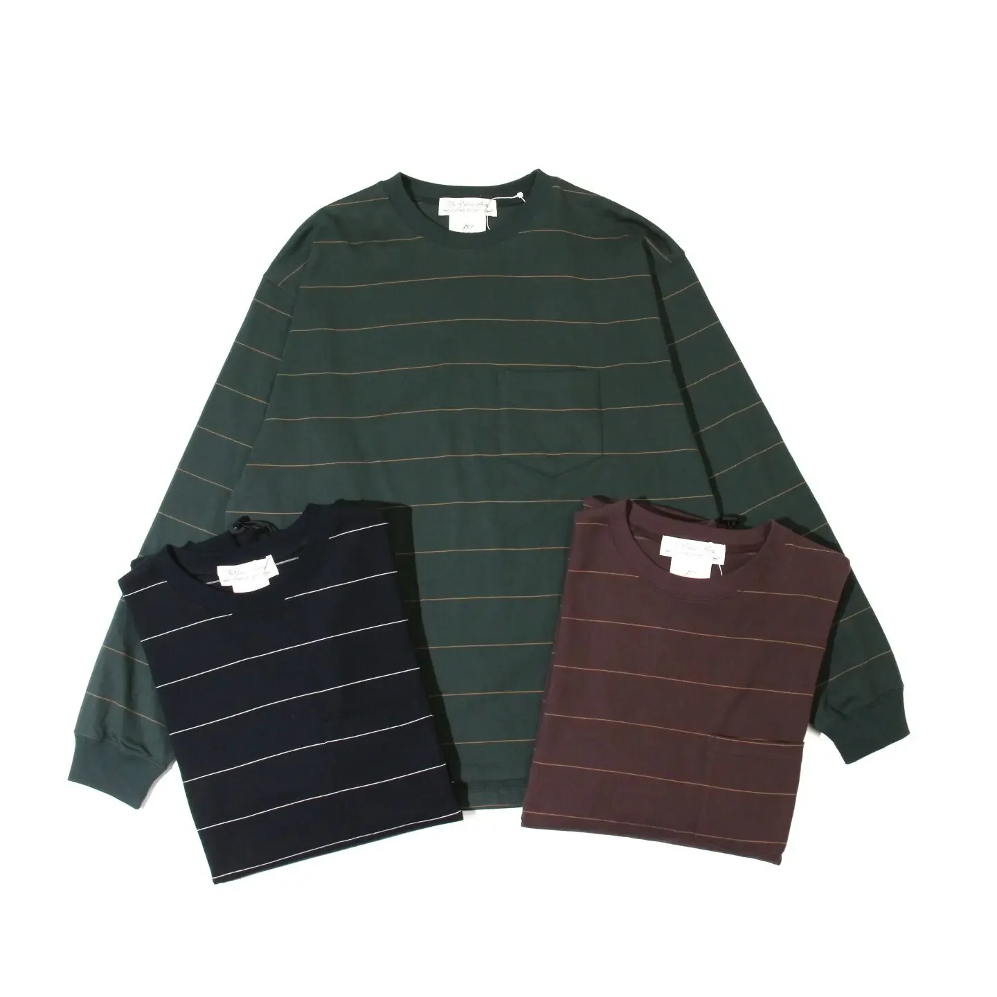 

Suede Patch Vintage Drawstring Henry Neck Long Sleeve T-Shirt