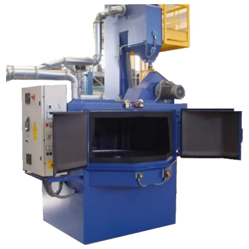 Cheapest Turntable Blaster Rotary Table Shot Blasting Machine for Car Alloy Wheel Customized