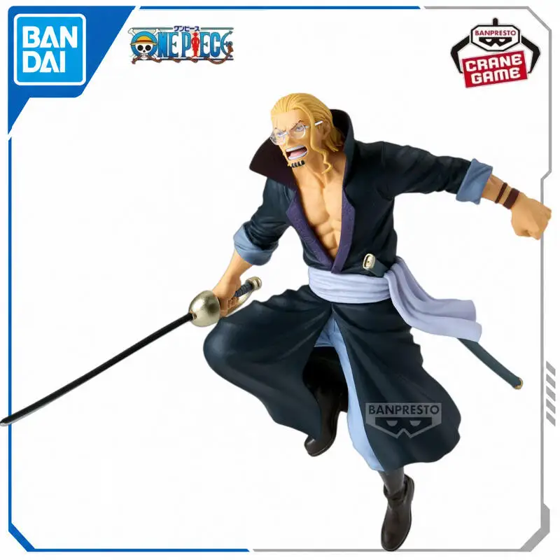 

In stock BANDAI NAMCO BANPERSTO ONE PIECE BRC Silvers Rayleigh Genuine Original Finished Good Action Toy Figures Collection Gift