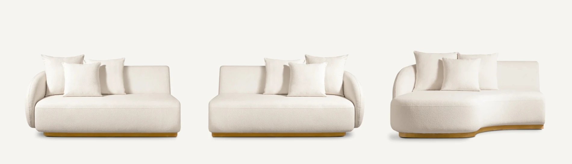 Modern L-shape Outdoor Patio Set Pool Sofa Fast Dry Cushion for Hotel Poolside Garden Sofa