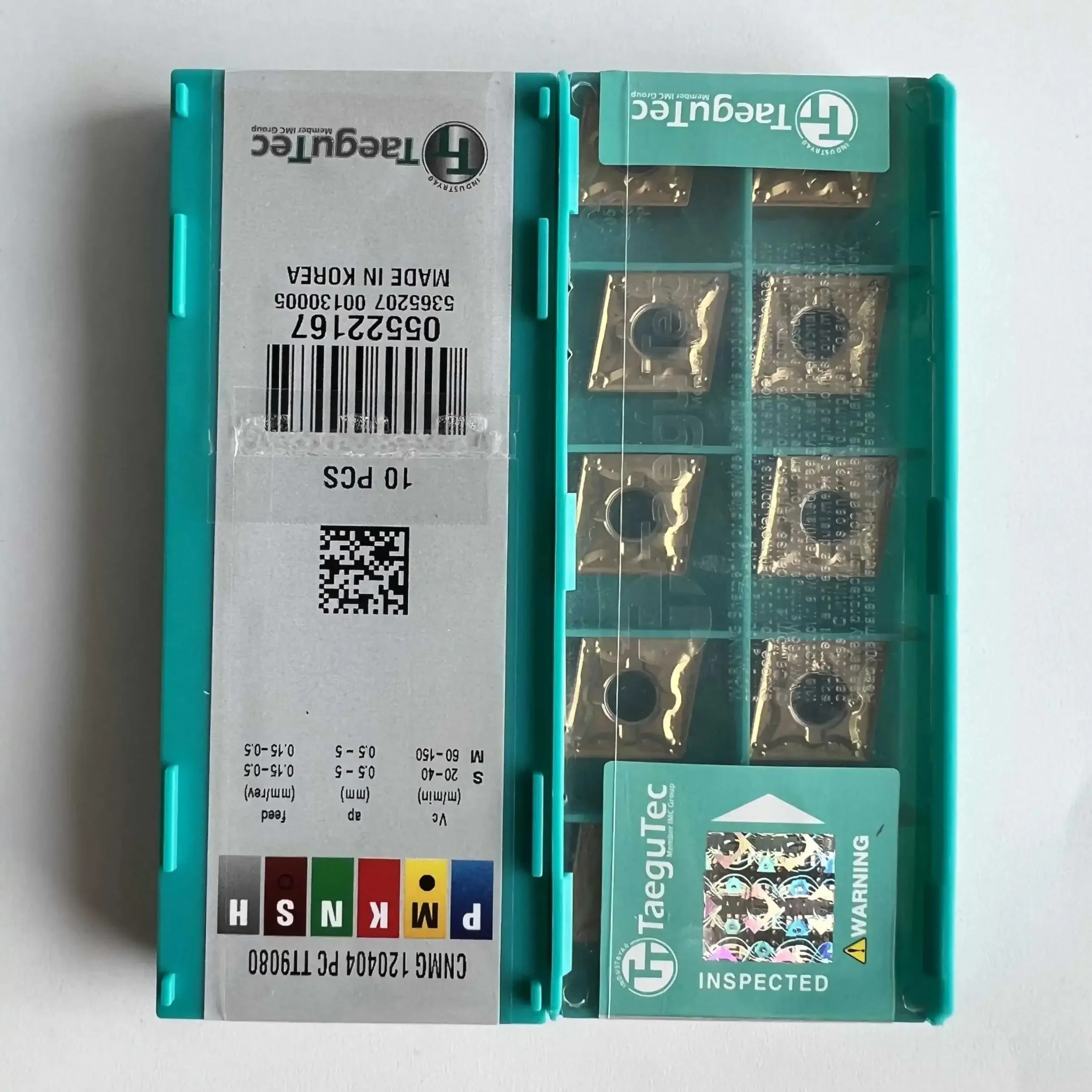 

CNMG120404PC TT9080 /Alloy blade 10 PCS