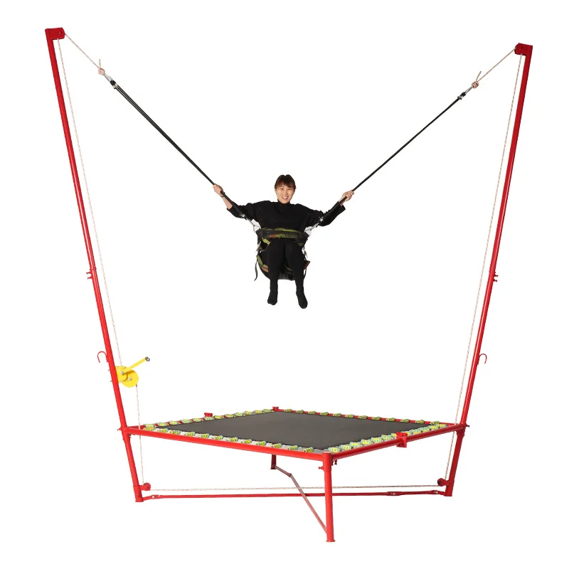 

Hand Winch Single Bungee Jumping for kids and adults bungee trampolines outdoor playground