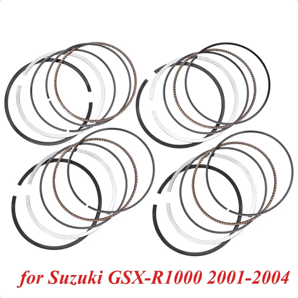 

73mm Motorcycle Piston Rings 12140-40F00-000 for Suzuki GSX-R1000 2001-2004 GSXR 1000