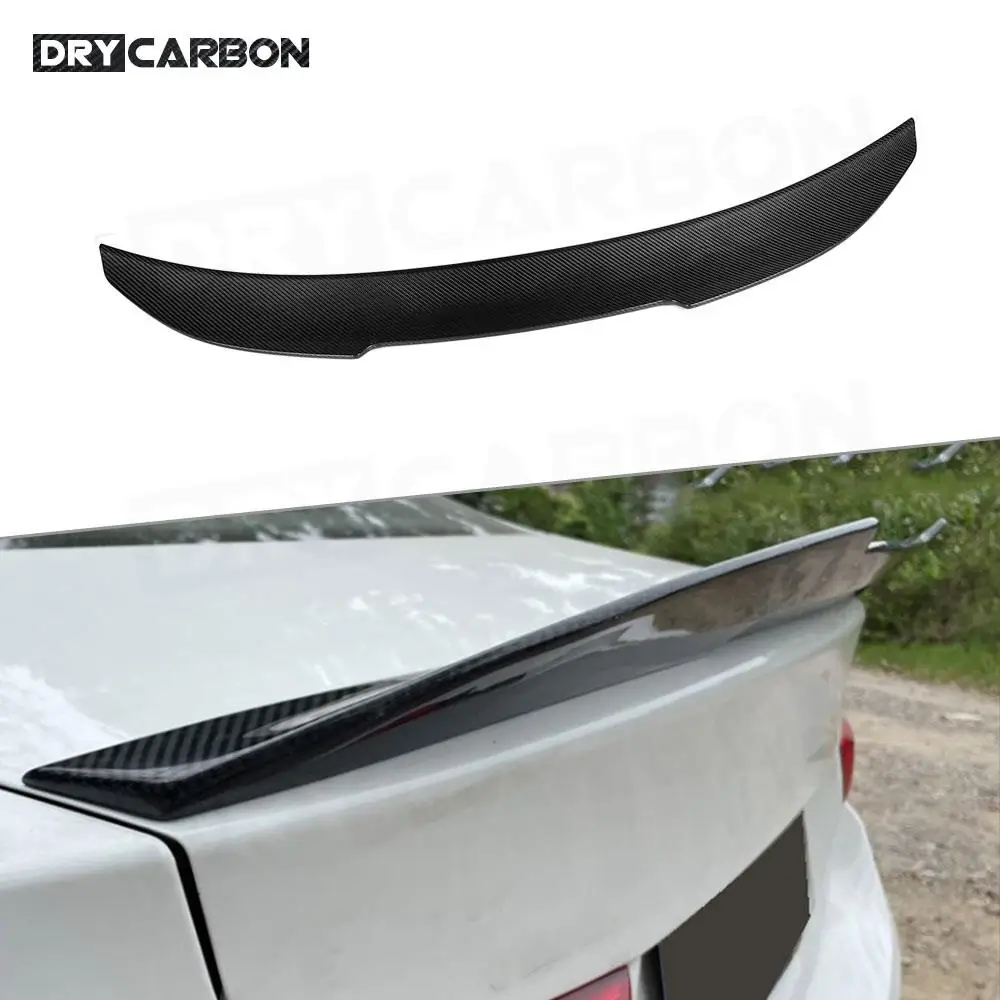 

P Style Carbon fiber Rear Trunk Boot Lip Spoiler for BMW 3 Series E93 M3 Convertible 2006-2012 Rear Trunk Spoiler Wing Lip