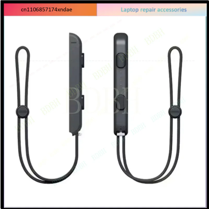 For Joycon Straps Replacement for Switch Joycon Strap Adjustable Wrist Strap 2 Pack (Black)
