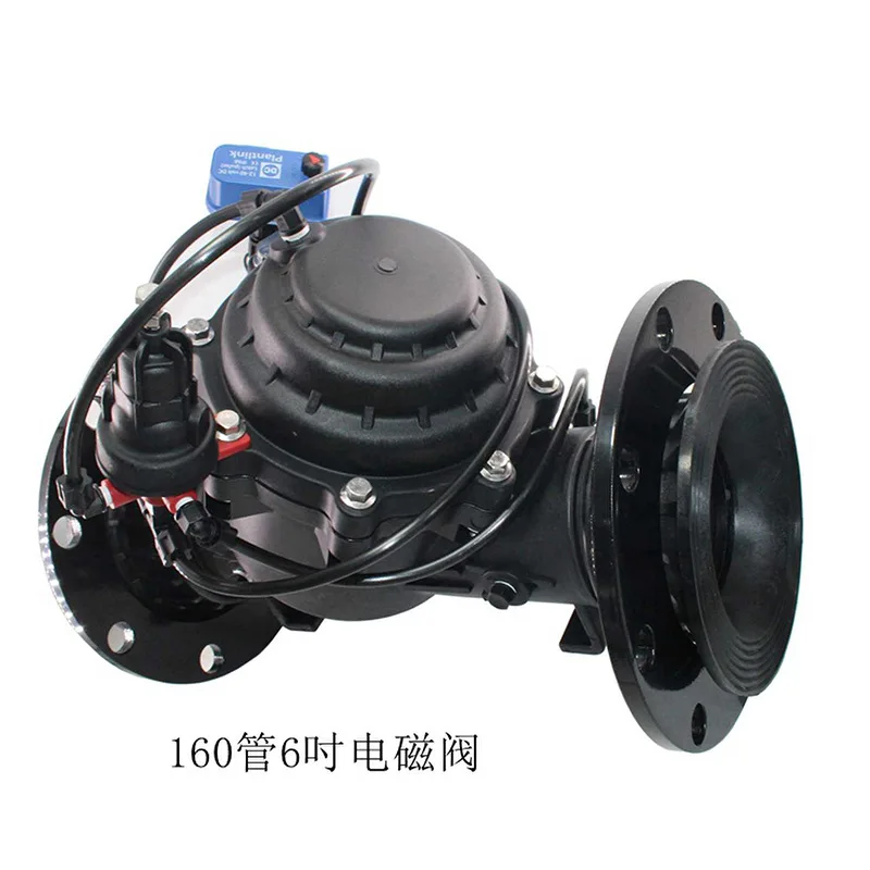 302DR Agricultural Pulse Solenoid Valve with Manual Switch, Solar Wireless Remote Irrigation Spray Regulating Valve