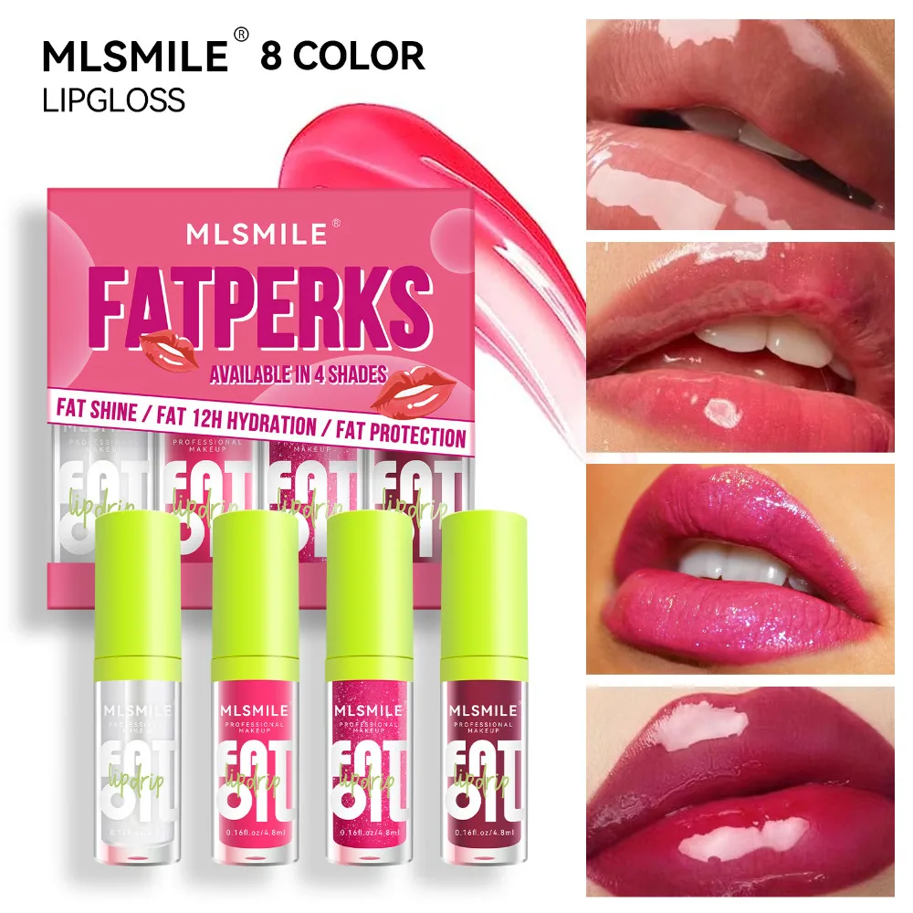 6 Stuks Spiegel Lipgloss Set Lip Olie Om Lip Lijnen Te Verminderen En Hydrateren Voor Langdurige Parel Verbeterde Lippenbalsem Transparante Lipgloss